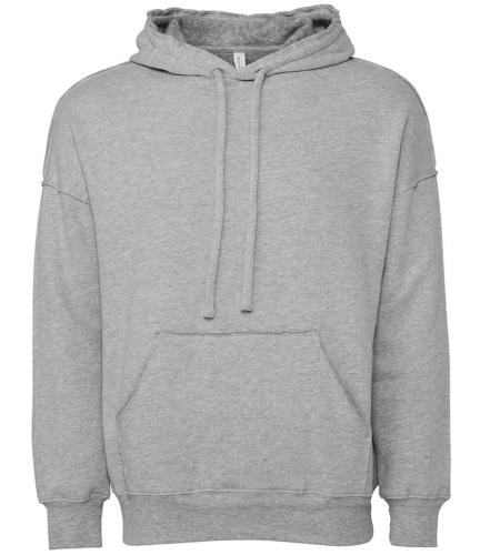 Canvas Unisex Raw Seam Hoodie - TAN - XS